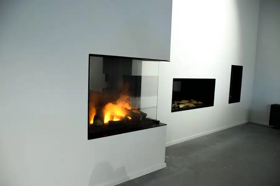 showroom elektrische kachel